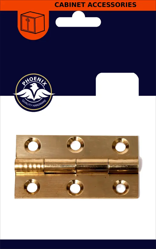 1 Inch Solid Brass Butt Hinge 1