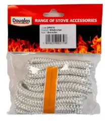 12Mm Thick White Stove Rope – 2-Metre Length For Sealing Stoves 1