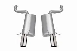 2006–2008 Cadillac Sts-V 4.4L Supercharged V8 Gibson 3" Stainless Steel Axle-Back Exhaust 1
