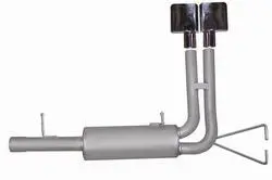 2006–2010 Dodge Ram 2500/3500 & Power Wagon 5.7L V8 4Wd Quad Cab 6.5' Bed Aluminized Gibson Super Truck Cat-Back Exhaust 1