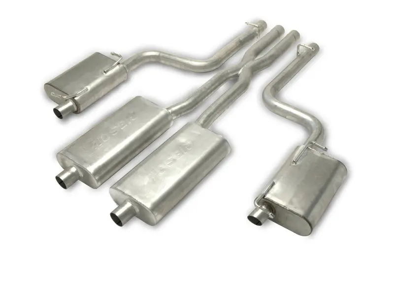 2011–2014 Dodge Charger 5.7L Hemi Aluminized Dual 2.5" Cat-Back Exhaust By Gibson 1