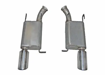 2013–2014 Ford Mustang 3.7L V6 Aluminized Axle-Back Exhaust System By Gibson Performance 1