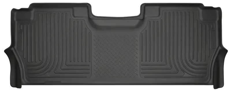 2017 Ford F-250/F-350 Super Duty Crew Cab Husky Weatherbeater Rear Seat Floor Liners 1