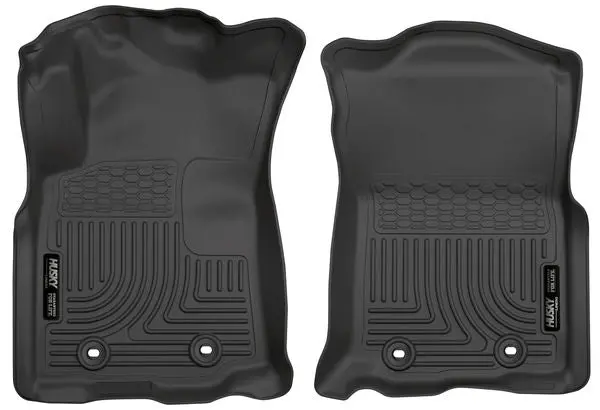 2018 Toyota Tacoma (Automatic Transmission) Husky Weatherbeater Front Floor Mats 1