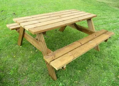 Adare Four-Person All-Weather Picnic Bench 1