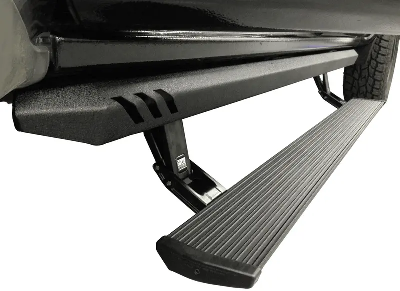 Amp Powerstep Electric Running Boards For 1999–2001 & 2004–2007 Ford Super Duty Crew Cab Trucks 1