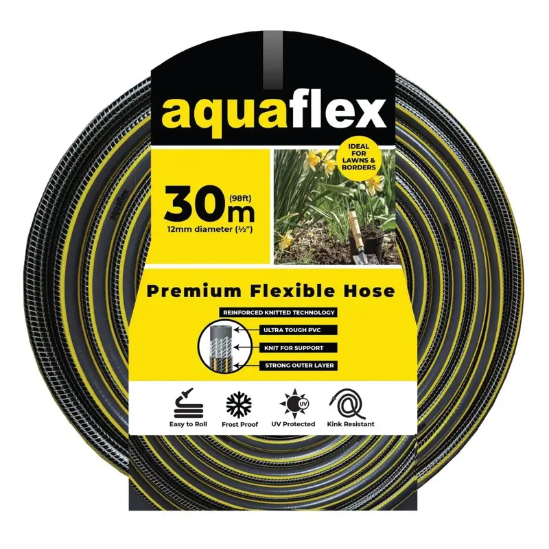 Aquaflex Premium 30-Metre Knitted Garden Hose 1