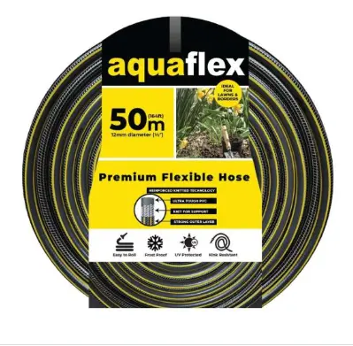Aquaflex Premium 50M Triple-Layer Garden Hose (164 Ft) 1