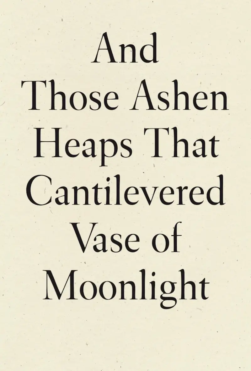 Ashen Heaps That Support A Moonlit Vase 1