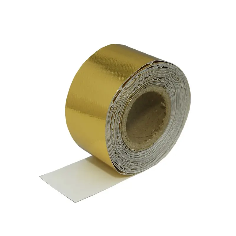 Cold-Gold Heat Shield Tape – 2" X 25' Roll For Mid-Length Thermal Sealing Applications 1