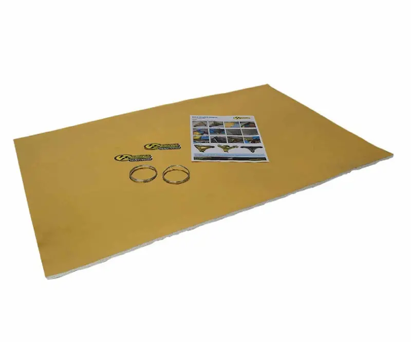 Cold-Gold Reflective Heat Shield – 36" X 48" Lightweight Thermal Barrier By Heatshield Products 1