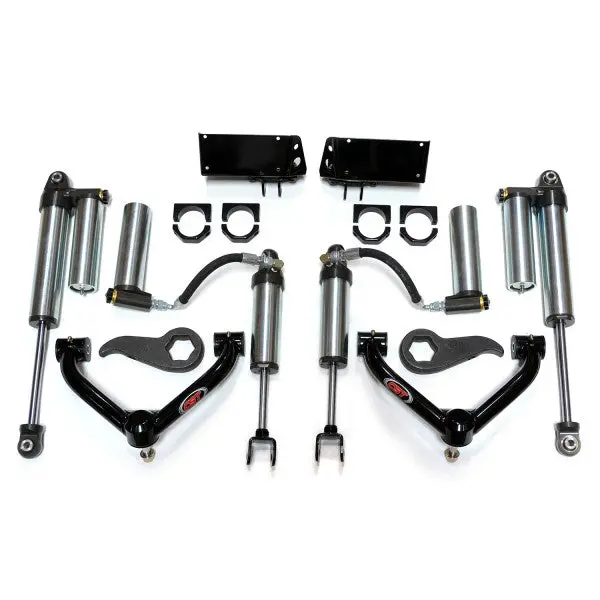 Cst Extended-Travel Lift System For 2011–2016 Chevy Silverado & Gmc Sierra 2500Hd/3500Hd — Includes Ucas & Fully Adjustable 14-Way Shocks 1