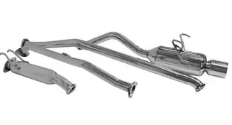 Dc Sports Cat-Back Exhaust For 2001–2004 Honda Civic Lx Sedan 1