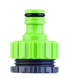 Dual-Size Hose Tap Adapter – Fits 1/2" And 3/4" Threads 1