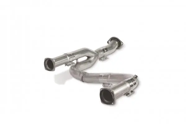 Dynatech 3" Stainless Steel Uncatted Intermediate Pipes For 2007–2010 Chevrolet Silverado & Gmc Sierra 2500Hd (6.0L V8) 1