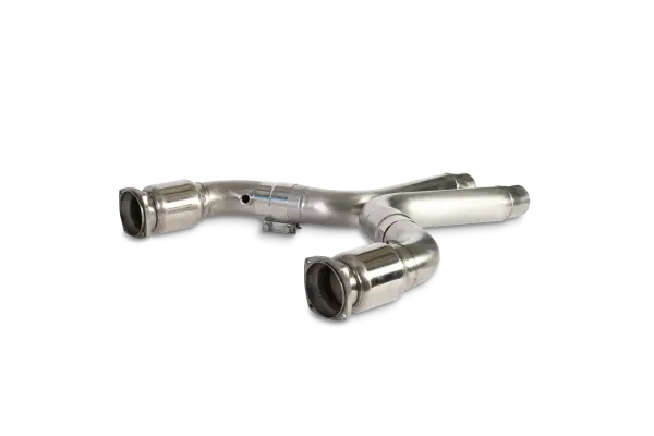 Dynatech Catted 3-Inch Stainless Intermediate Pipes For 2015–2017 Ford Mustang Gt 5.0L V8 1
