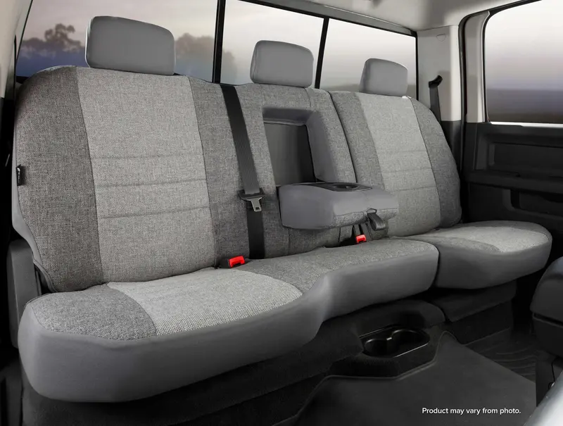 Fia Oe32-89 Gray Oe30 Series Tweed Rear Seat Cover – Custom Tailored Fit 1