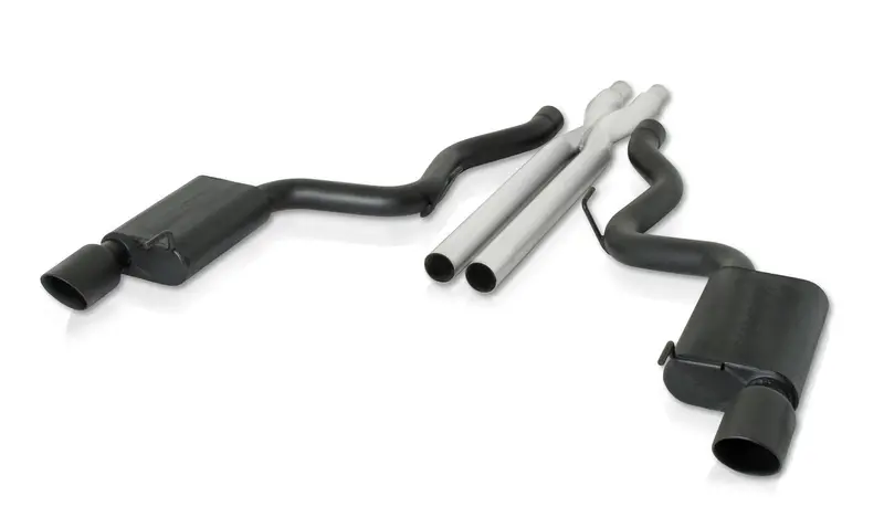 Gibson 2.5-Inch Stainless Steel Cat-Back Exhaust For 2015–2017 Ford Mustang Gt 5.0L V8 Convertible 1