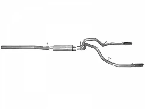 Gibson 3.5" Dual Performance Aluminized Steel Cat-Back Exhaust For 2015–2018 Gmc Yukon Xl 1500 (6.2L V8 Awd) 1