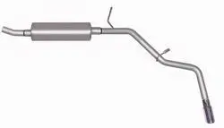 Gibson Aluminized Cat-Back Exhaust For 2001–2004 Nissan Frontier (2.4L 2Wd Extended Cab, Short Bed) 1