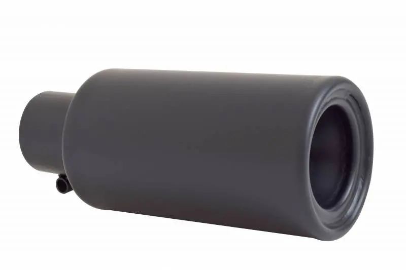 Gibson Black Ceramic Quiet Tip Exhaust Tip – 2.25" Inlet, 4" Outlet 1