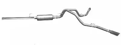 Gibson Dual Extreme Aluminized Cat-Back Exhaust For 2011–2014 Ford F-150 Raptor (6.2L, 4Wd, Supercrew Cab, 5.5' Bed) 1