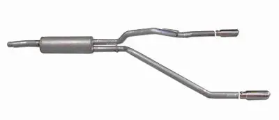 Gibson Dual Stainless Steel Cat-Back Exhaust For 2011–2014 Ford F-150 (3.5L Turbo, Supercrew Cab, 5.5' Bed) 1