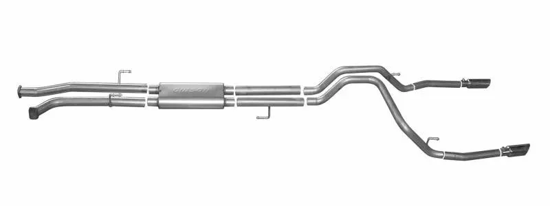 Gibson Extreme Dual Aluminized Cat-Back Exhaust For 2007–2017 Toyota Tundra (4.6L/4.7L/5.7L, Crew Cab 5.5' Bed Or Double Cab 6.5' Bed) 1