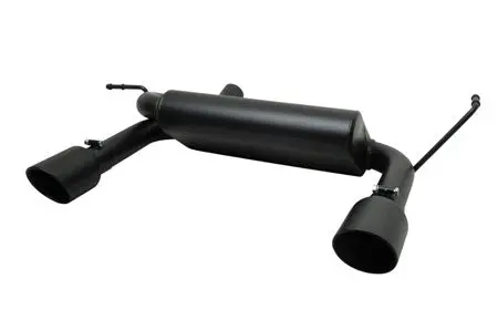 Gibson Matte Black Cat-Back Exhaust For 2018 Jeep Wrangler Jl 1