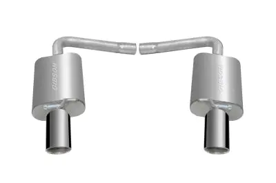 Gibson Performance Aluminized Axle-Back Exhaust For 2011–2017 Ford Explorer (3.5L V6/2.0L Ecoboost, 4-Door) 1
