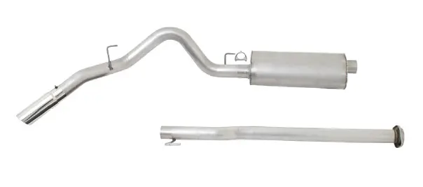 Gibson Performance Aluminized Cat-Back Exhaust For 2015–2018 Ford F-150 (5.0L V8, Super Crew 5.5" Bed) 1