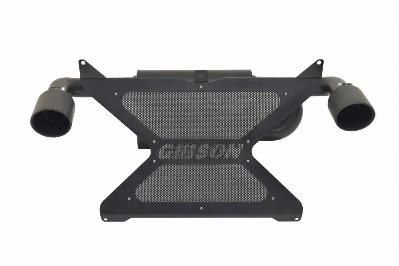 Gibson Performance Black Dual Exhaust For 2017–2018 Can-Am Maverick X3 1
