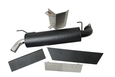 Gibson Performance Black Exhaust For 2011–2014 Polaris Rzr Xp900 & Xp4 900 1