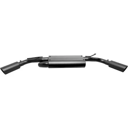 Gibson Performance Cat-Back Exhaust System For 2007–2017 Jeep Wrangler 3.8L & 3.6L (Matte Black) 1