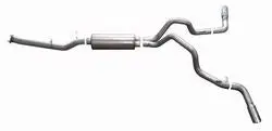 Gibson Performance Dual Sport Stainless Steel Cat-Back Exhaust For 2007–2010 Chevrolet Silverado & Gmc Sierra 2500Hd/3500Hd 6.0L V8 Crew Cab With 6.5-Foot Bed 1