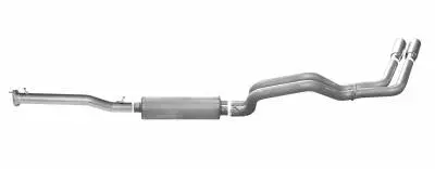 Gibson Performance Dual Sport Stainless Steel Cat-Back Exhaust For 2015–2018 Ford F-150 5.0L V8 (Regular Cab, 6.5' Bed) 1