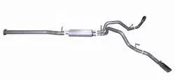 Gibson Performance Extreme Dual Stainless Steel Cat-Back Exhaust For 2007–2009 Silverado & Sierra 1500 4.8L/5.3L V8 Crew Cab (5.8' Bed) And Extended Cab (6.5' Bed) 1