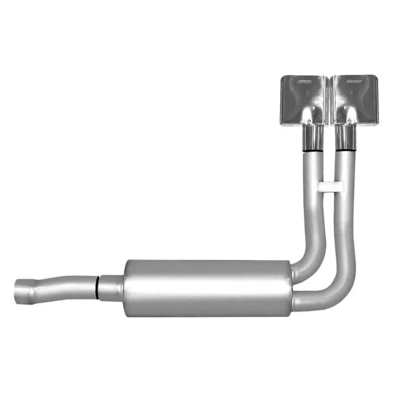 Gibson Performance Super Truck Aluminized Cat-Back Exhaust For 1988–1993 Chevy/Gmc C/K 1500 (5.7L V8, Extended Cab 6.5" Bed) 1