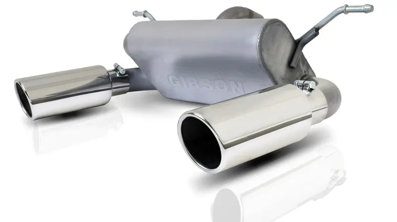 Gibson Polished Stainless Steel Cat-Back Exhaust For 2018 Jeep Wrangler Jl 1