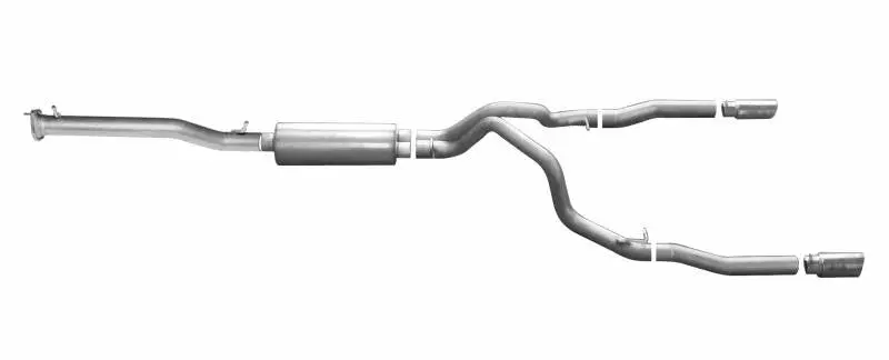 Gibson Stainless Dual Cat-Back Exhaust For 2014–2018 Chevy Silverado & Gmc Sierra 1500 (5.3L V8, 6.5' Crew Cab) 1