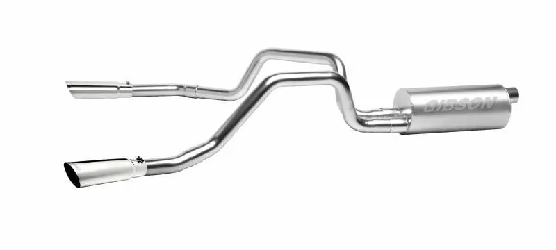 Gibson Stainless Steel Cat-Back Exhaust For 2000–2004 Ford Mustang Gt 4.6L V8 1