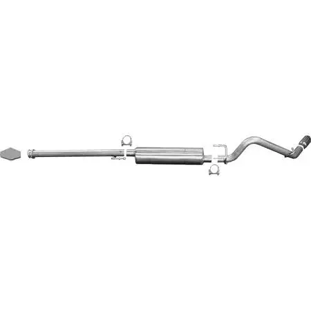 Gibson Stainless Steel Cat-Back Exhaust For 2005–2011 Toyota Tacoma 4.0L (2Wd Double/Access Cab, Short Bed) 1