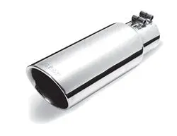 Gibson Stainless Steel Exhaust Tip – 2.25" Inlet, 4" Outlet (Variant H) 1