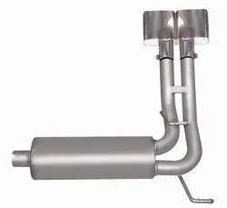 Gibson Super Truck Aluminized Cat-Back Exhaust For 1997 Ford F-150 (4.2L/4.6L/5.4L, Standard & Extended Cab) 1