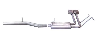 Gibson Super Truck Aluminized Cat-Back Exhaust For 2014–2018 Chevy Silverado & Gmc Sierra 1500 (5.3L V8, 6.5' Crew Cab) 1