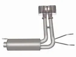 Gibson Super Truck Stainless Cat-Back Exhaust For 2006–2008 Dodge Ram 1500 (4.7L/5.7L V8, Standard/Quad Cab, 6.5' Bed) 1