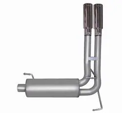 Gibson Super Truck Stainless Steel Cat-Back Exhaust For 2004–2005 Dodge Ram 1500 5.7L V8 Standard Cab (6.5' Bed) 1