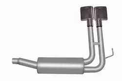 Gibson Super Truck Stainless Steel Cat-Back Exhaust For 2004 Ford F-150 (4.6L/5.4L, Supercab Or Supercrew) 1