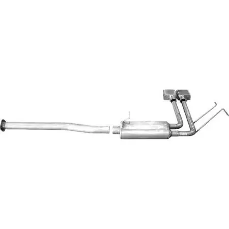 Gibson Super Truck Stainless Steel Cat-Back Exhaust For 2007–2009 Chevrolet Silverado & Gmc Sierra 1500 4.8L/5.3L V8 Crew Cab (5.8' Bed) And Extended Cab (6.5' Bed) 1