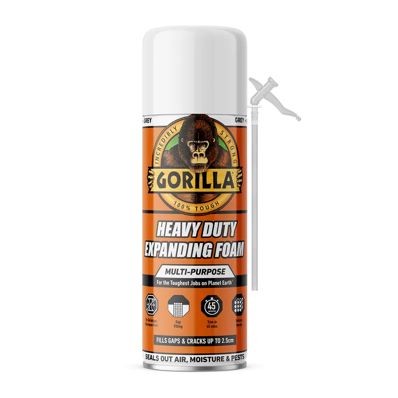 Gorilla Heavy-Duty Expanding Foam – High-Expansion, Structural Gap Filler 1
